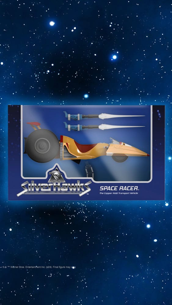 SilverHawks Ultimates Vehicle Wave 5 Space Racer 0840049885554