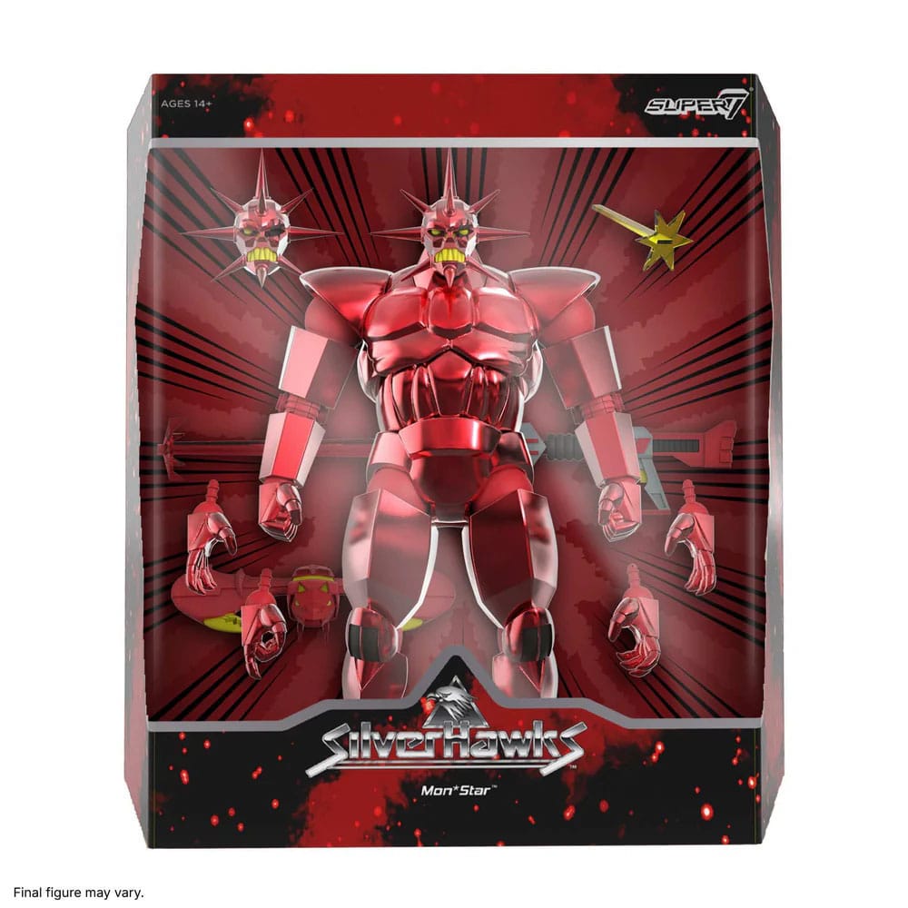SilverHawks Ultimates Action Figure Mon*Star Metallic Vac Metal 18 cm 0840418813836