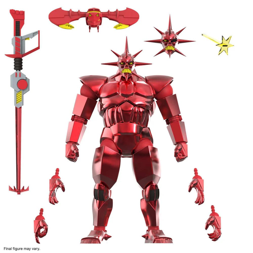 SilverHawks Ultimates Action Figure Mon*Star Metallic Vac Metal 18 cm 0840418813836
