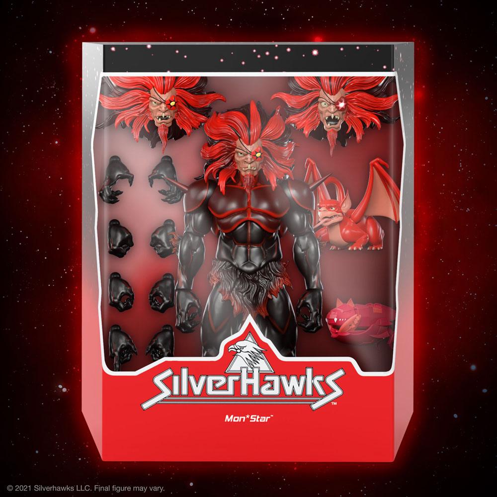 SilverHawks Ultimates Action Figure Mon Star  0840049818439