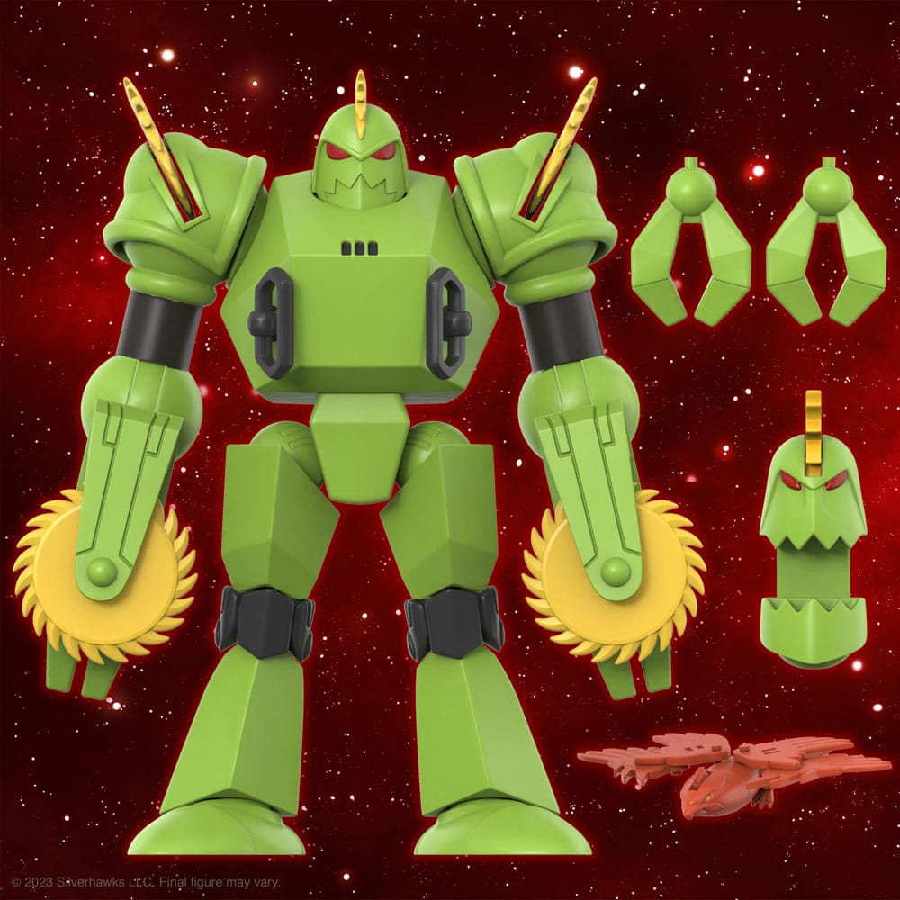 SilverHawks Ultimates Action Figure Buzz-Saw (Toy Version) 18 cm 0840049830196