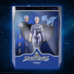 SilverHawks Ultimates Action Figure Steelheart (Toy Version) 18 cm 0840049830189