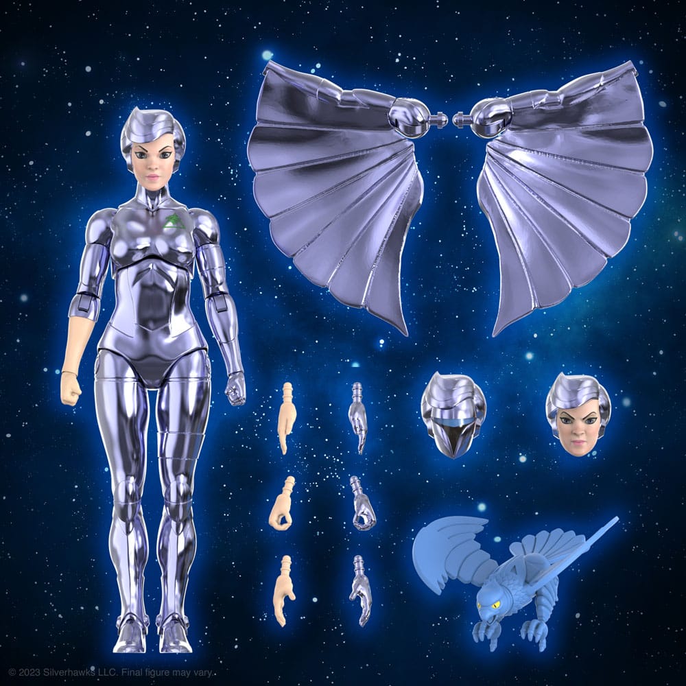 SilverHawks Ultimates Action Figure Steelheart (Toy Version) 18 cm 0840049830189