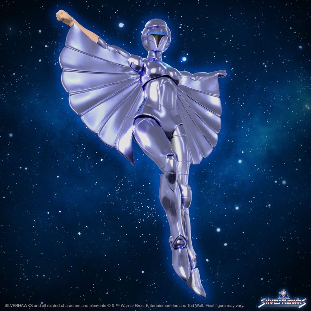 SilverHawks Ultimates Action Figure Steelheart (Toy Version) 18 cm 0840049830189