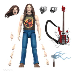 Metallica Ultimates Action Figure Wave 2 Cliff Burton 18 cm 0840049886636