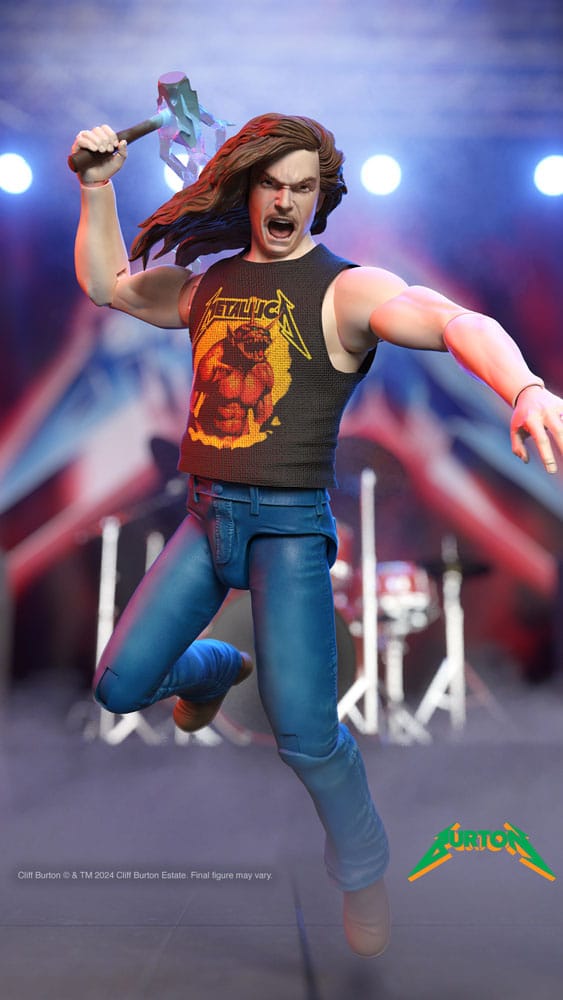 Metallica Ultimates Action Figure Wave 2 Cliff Burton 18 cm 0840049886636