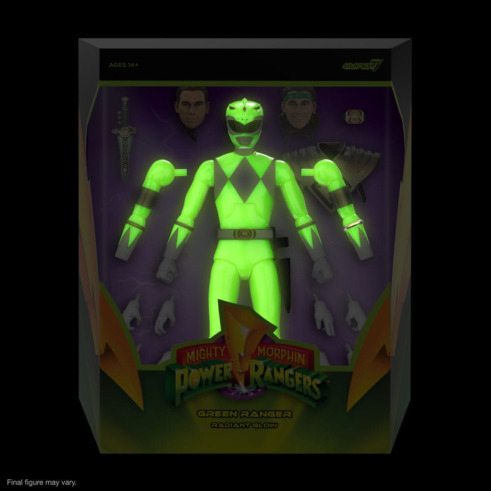 Power Rangers Ultimates Action Figure Green Ranger (Glow) 18 cm 0840049881990