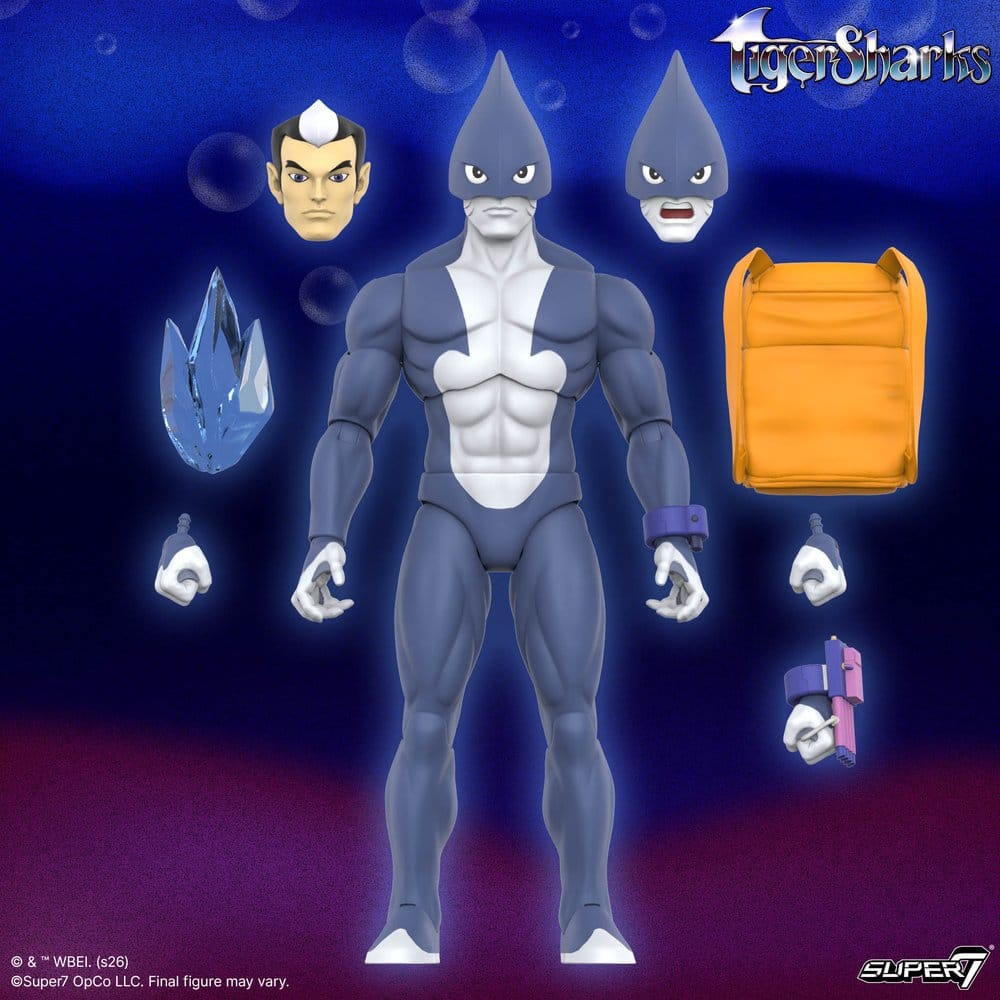 TigerSharks Ultimates Wave 01 Action Figure Mako (Hybrid) 18 cm 0840049848702