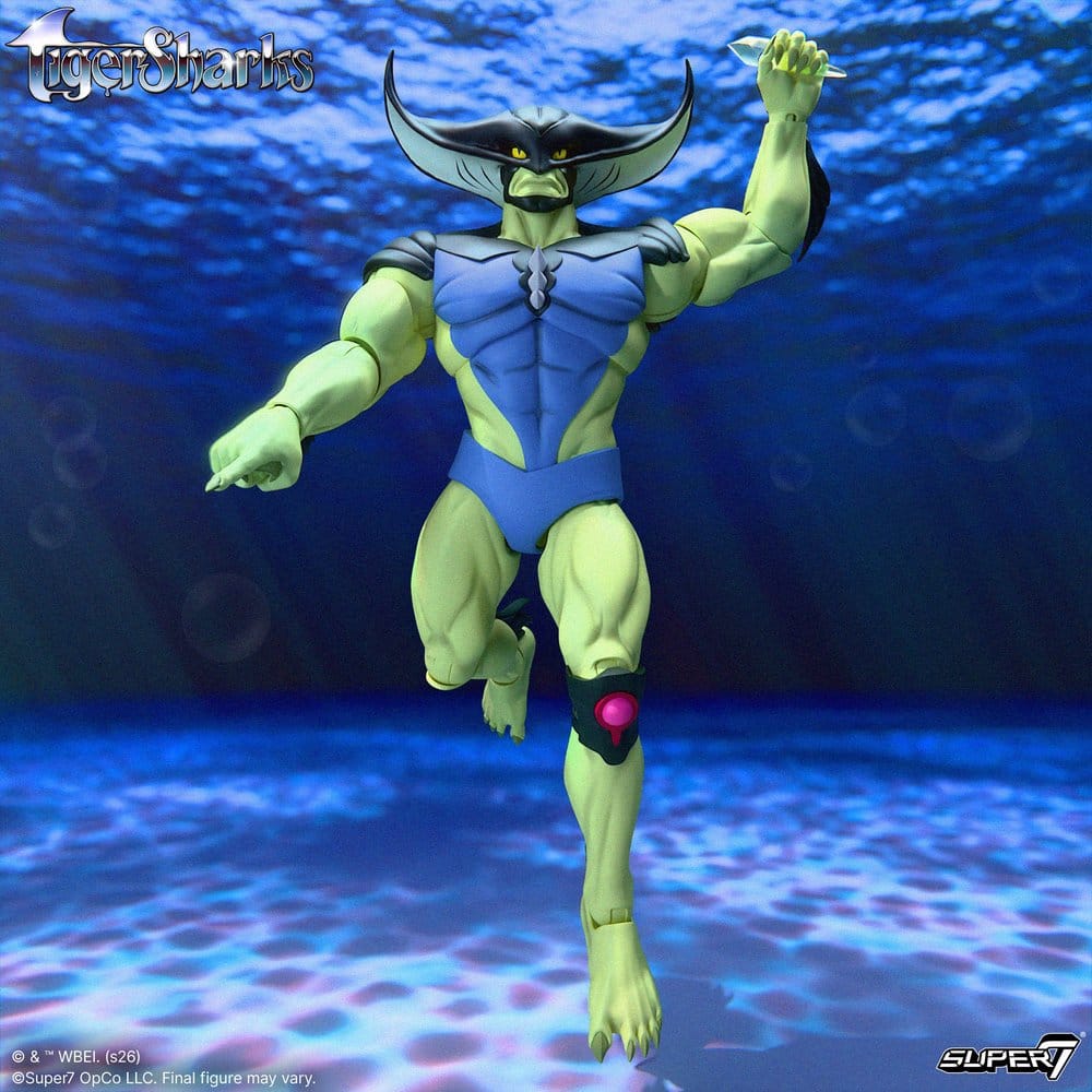 TigerSharks Ultimates Wave 01 Action Figure T-Ray 18 cm 0840418821589