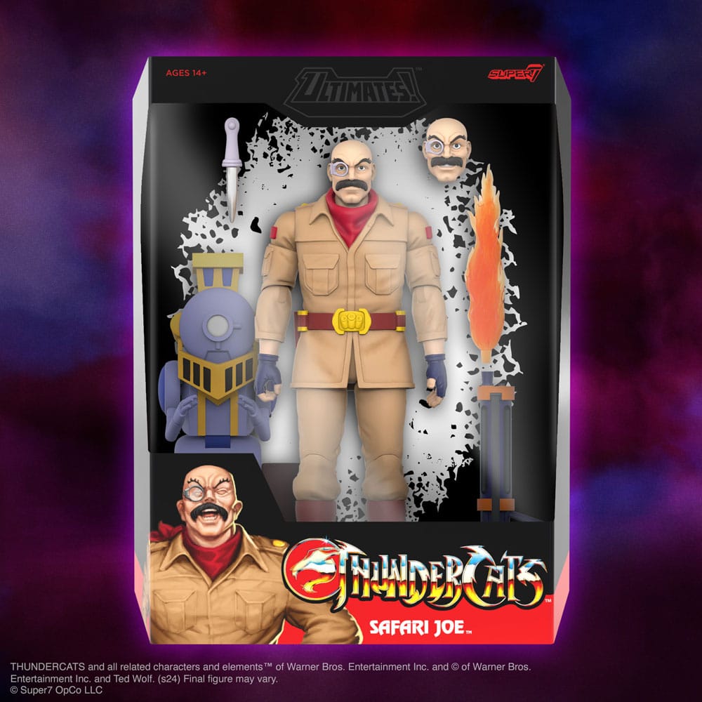 Thundercats Ultimates Action Figure Safari Joe Wave 12 18 cm 0840418816486