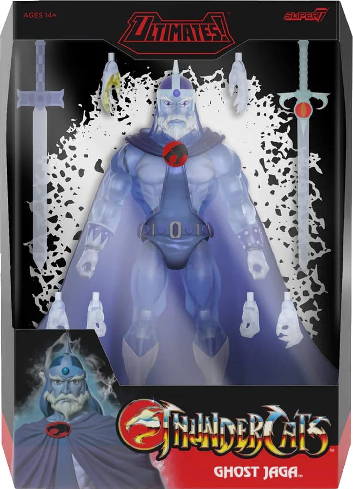 Thundercats Ultimates Action Figure Ghost Jaga 0840418821503