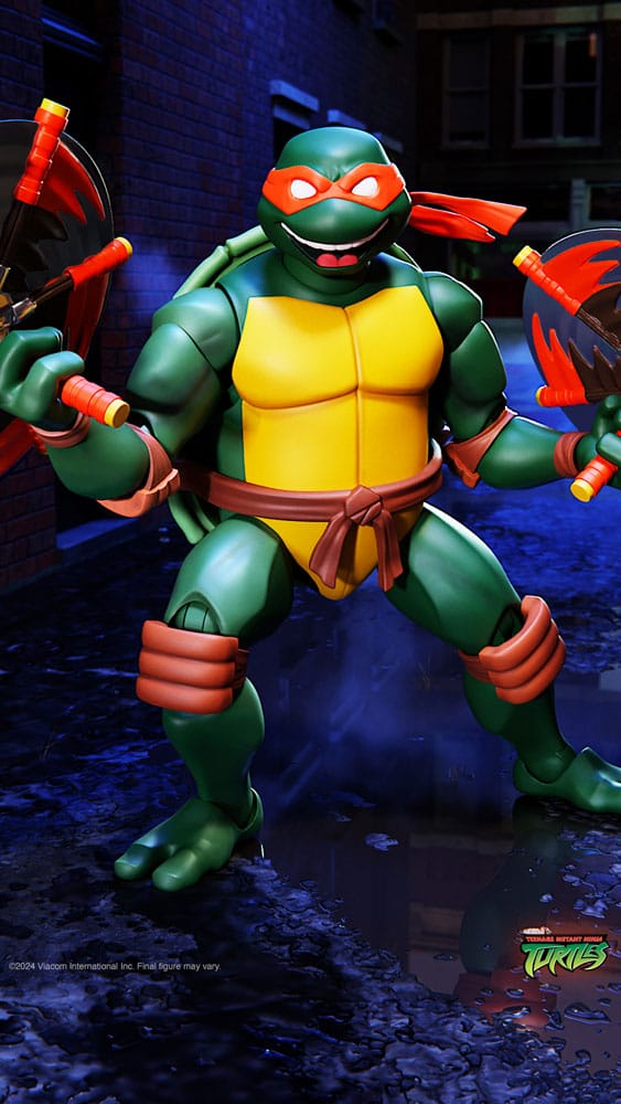 Teenage Mutant Ninja Turtles Ultimates Action Figure Wave 12 Michelangelo 18 cm 0840049877306