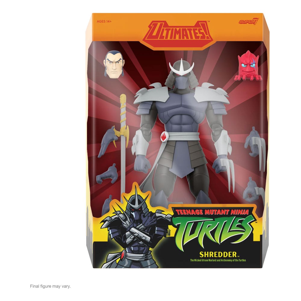 Teenage Mutant Ninja Turtles Ultimates Action Figure Wave 13 Shredder 18 cm 0840049888906
