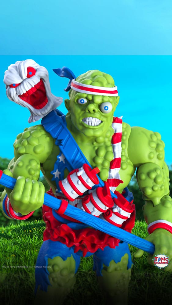 Toxic Crusaders Ultimates Action Figure Toxie 0840049886643