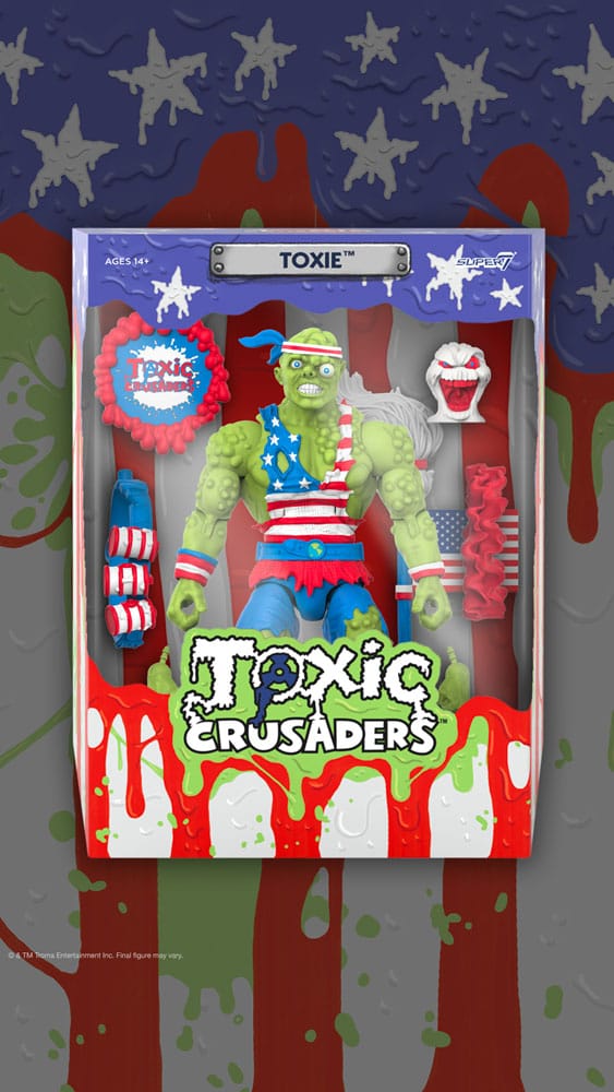 Toxic Crusaders Ultimates Action Figure Toxie 0840049886643