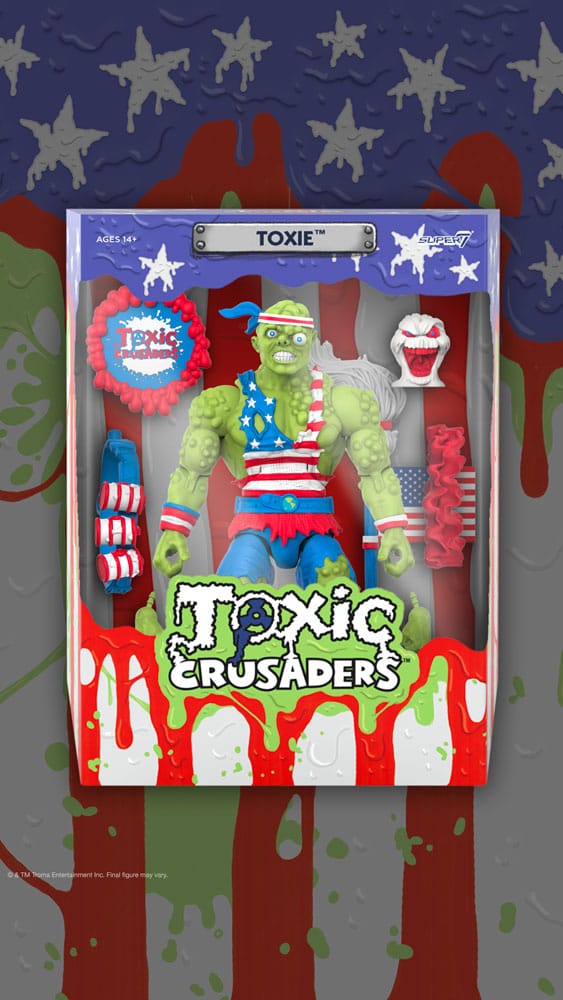 Toxic Crusaders Ultimates Action Figure Toxie (Vintage Toy America) 18 cm 0840049886643