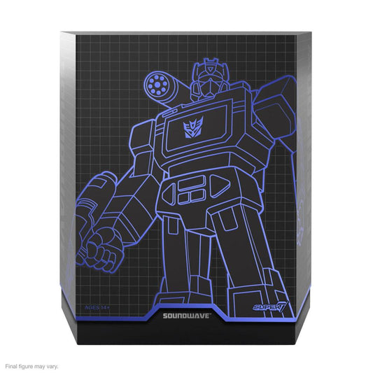 Transformers Ultimates Action Figure Soundwav 0840049819306