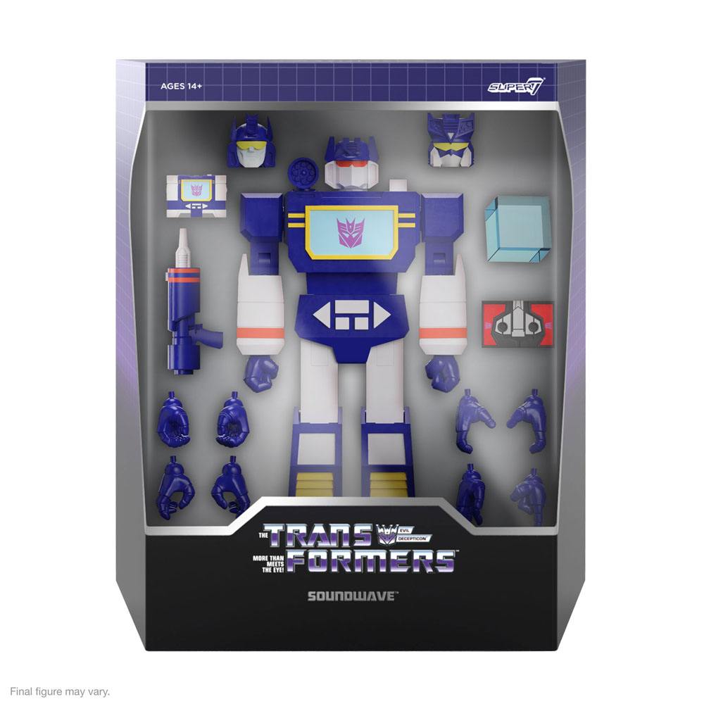 Transformers Ultimates Action Figure Soundwav 0840049819306