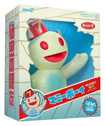 Super7 Vinyl Figure Mummy Boy (Glow w/ Fez) 0840418817070