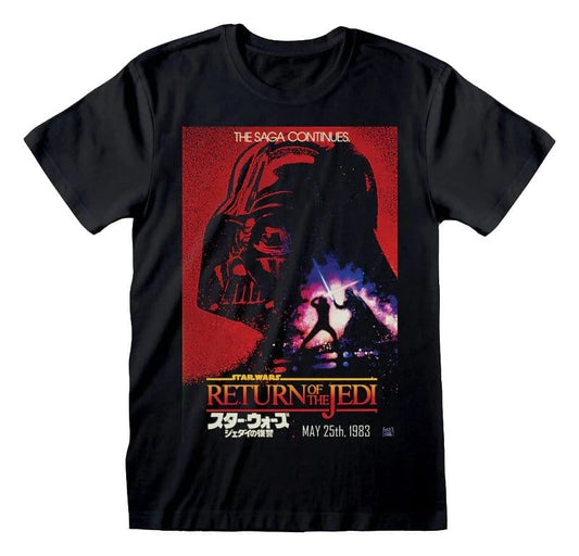 Star Wars T-Shirt Vader Poster Size S 5056688507695