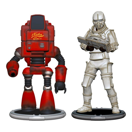 Fallout Mini Figures 2-Pack Set B Nukatron & Synth 7 cm 0840282631512
