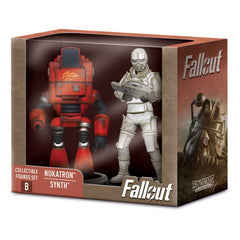 Fallout Mini Figures 2-Pack Set B Nukatron & Synth 7 cm 0840282631512