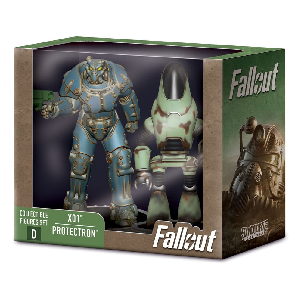 Fallout Mini Figures 2-Pack Set D X01 & Protectron 7 cm 0840282631536