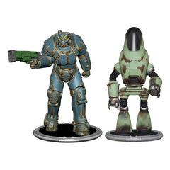 Fallout Mini Figures 2-Pack Set D X01 & Protectron 7 cm 0840282631536