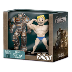 Fallout Mini Figures 2-Pack Set E Raider & Vault Boy (Strong) 7 cm 0840282631543