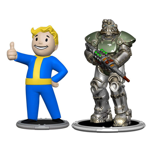 Fallout Mini Figures 2-Pack Set F Raider & Vault Boy (Strong) 7 cm 0840282631550