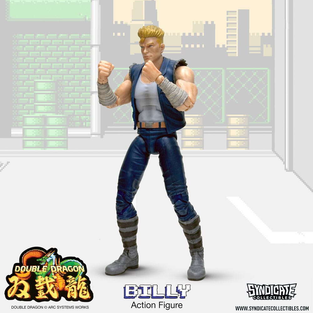 Double Dragon Deluxe Action Figure 1/12 Billy 18 cm 0849795094999