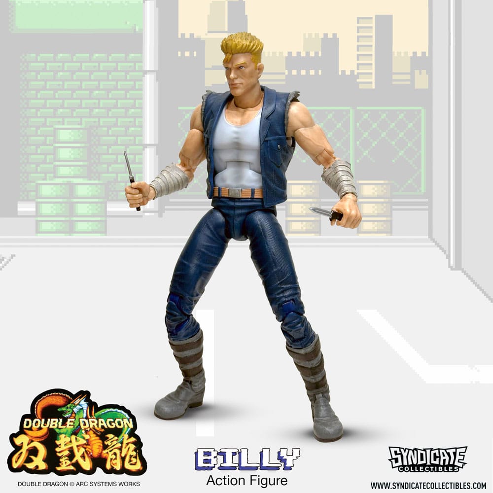 Double Dragon Deluxe Action Figure 1/12 Billy 18 cm 0849795094999
