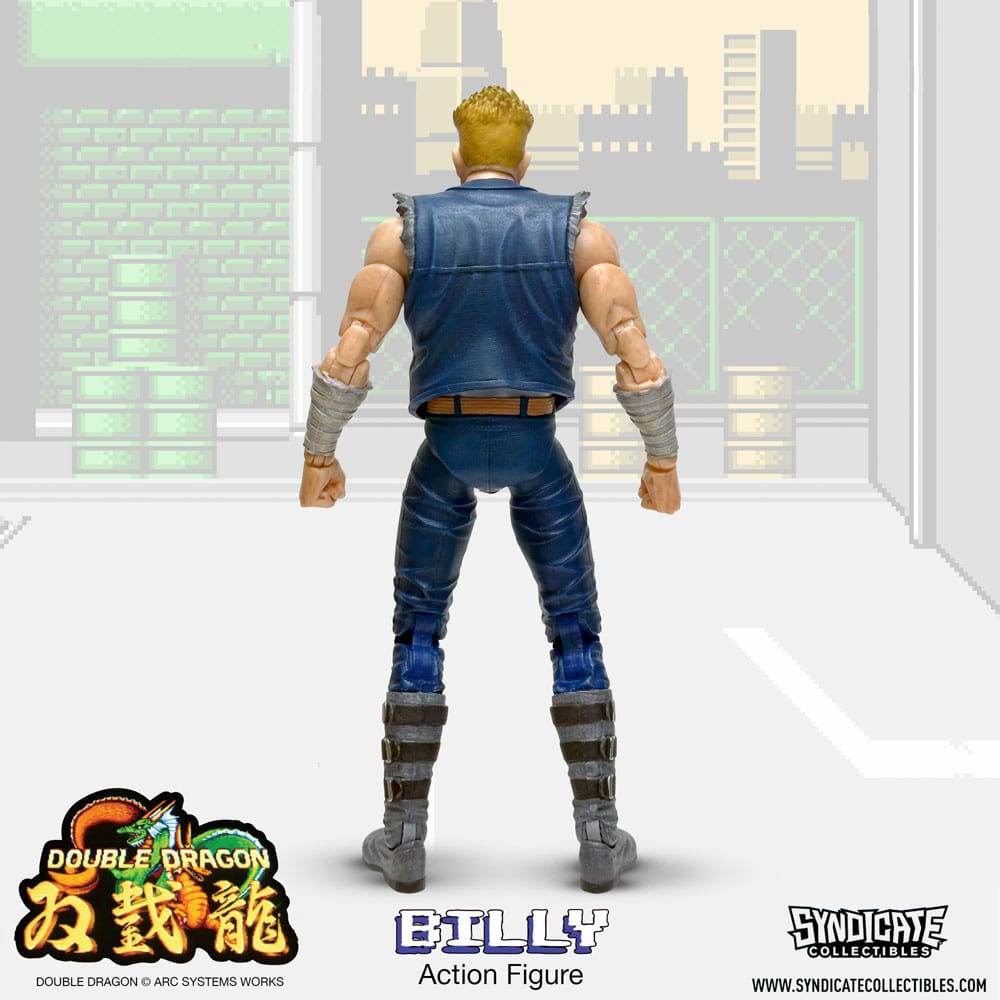 Double Dragon Deluxe Action Figure 1/12 Billy 18 cm 0849795094999