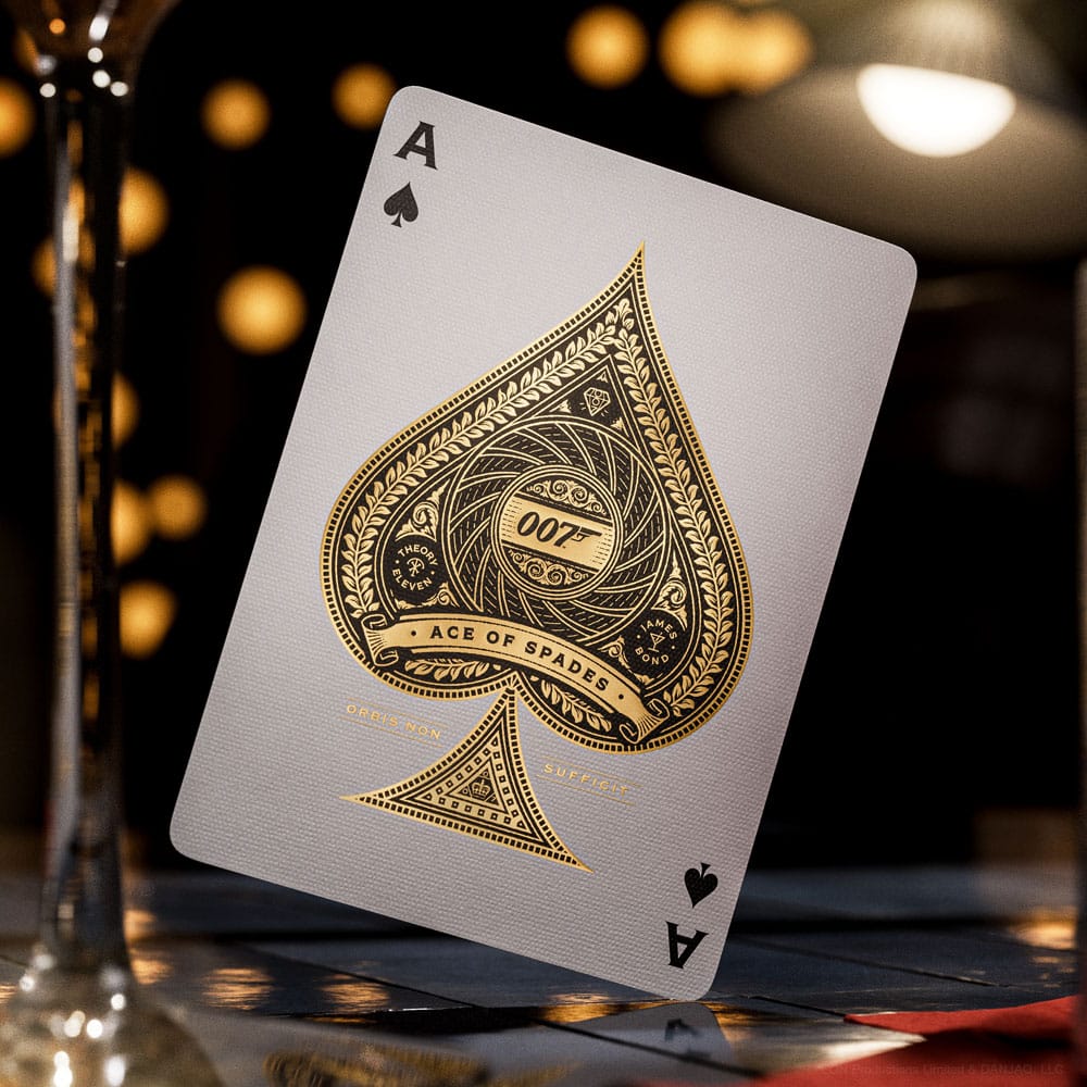 James Bond Playing Cards Box Set James Bond Gold Edition 0850065968254