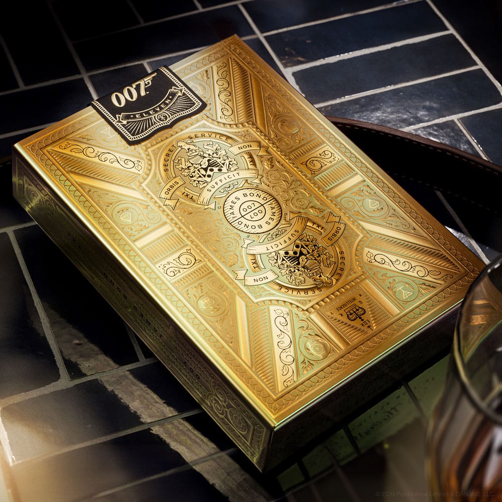 James Bond Playing Cards Box Set James Bond Gold Edition 0850065968254