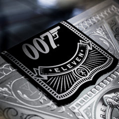 James Bond Playing Cards Silver Edition 0850065968155