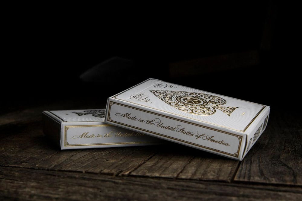 Artisan Playing Cards White 0702921431818