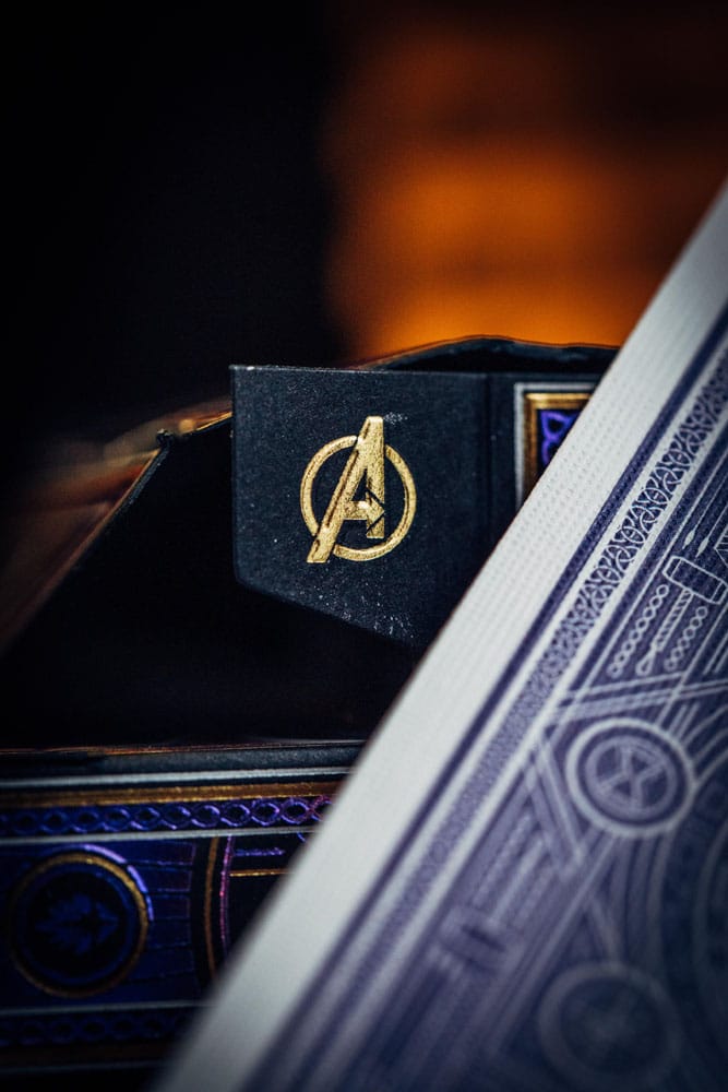Avengers - The Infinity Saga Playing Cards Purple Version 0850016557193