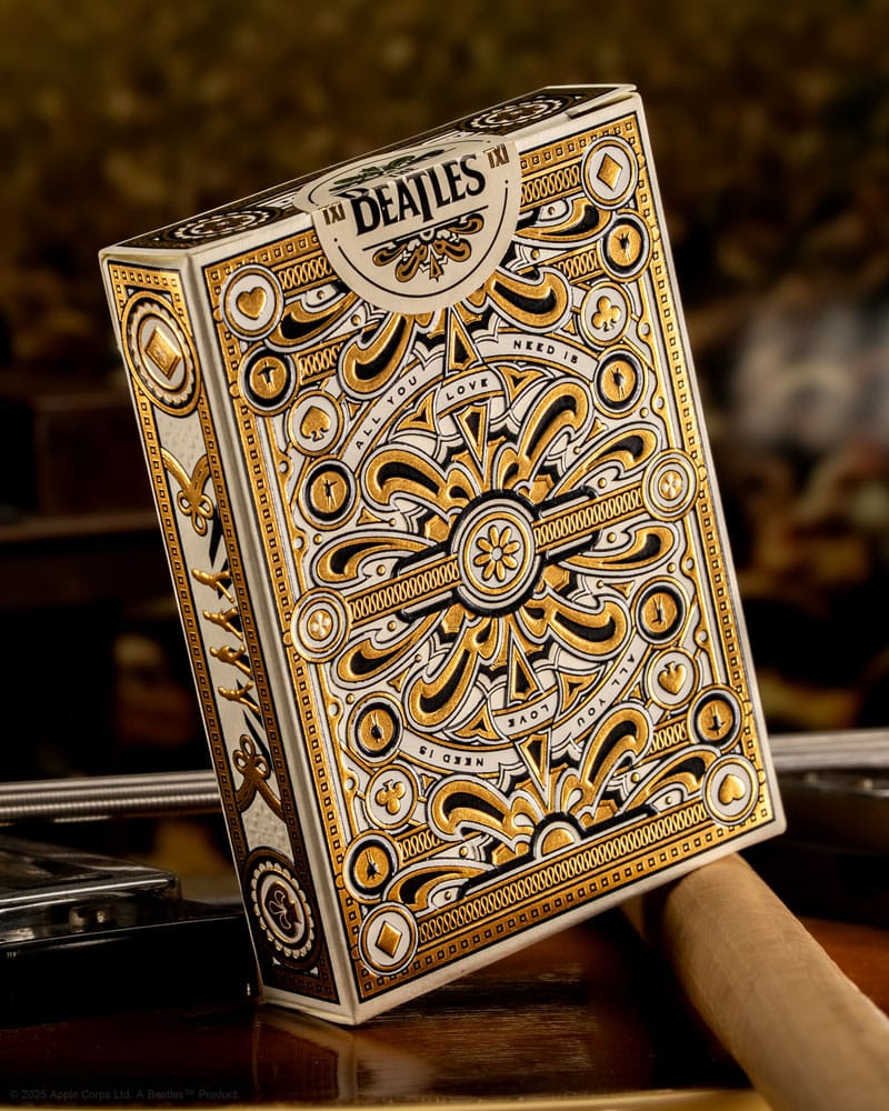 The Beatles Playing Cards White Special Edition 0850065968605