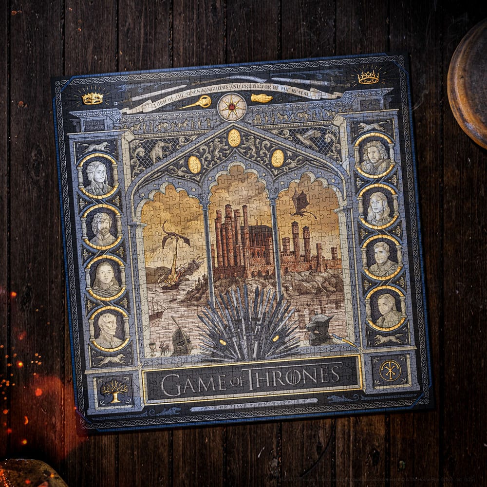 Game of Thrones multi-dimensional puzzle (1000 pieces)  0850049111850