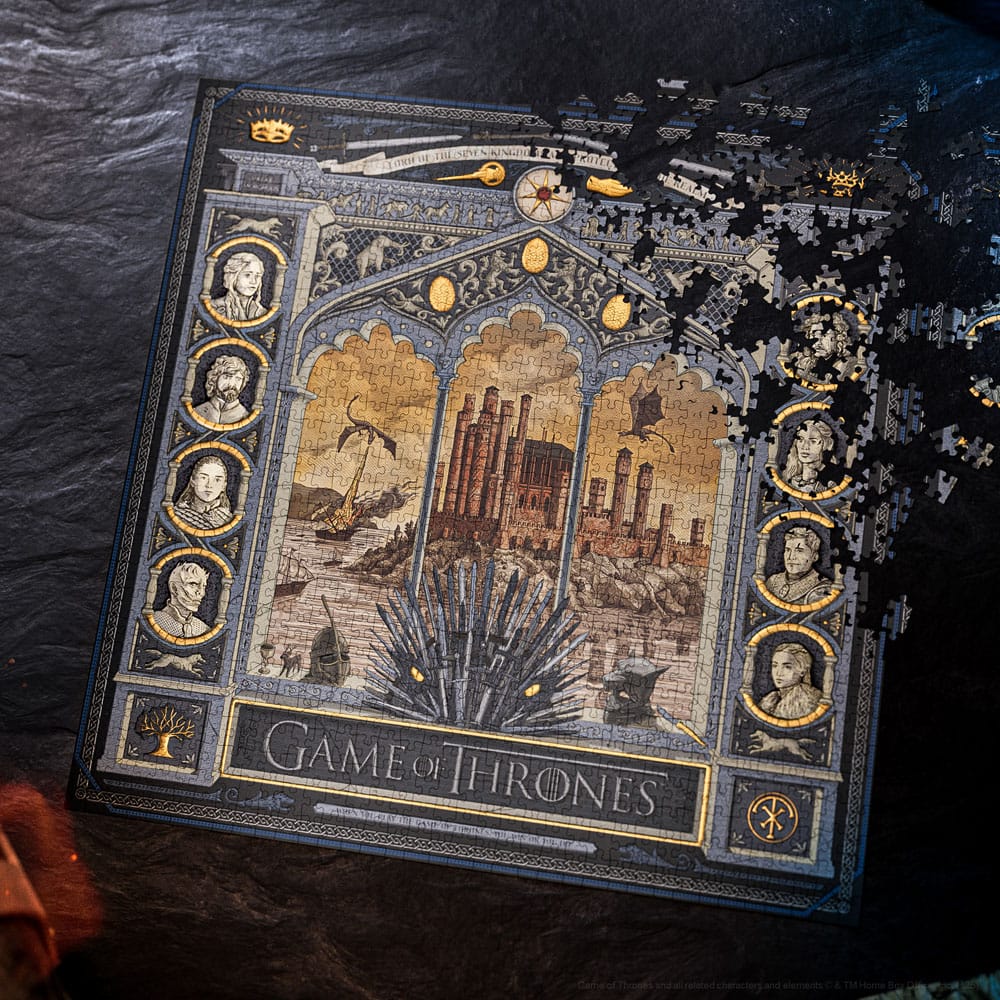 Game of Thrones multi-dimensional puzzle (1000 pieces)  0850049111850