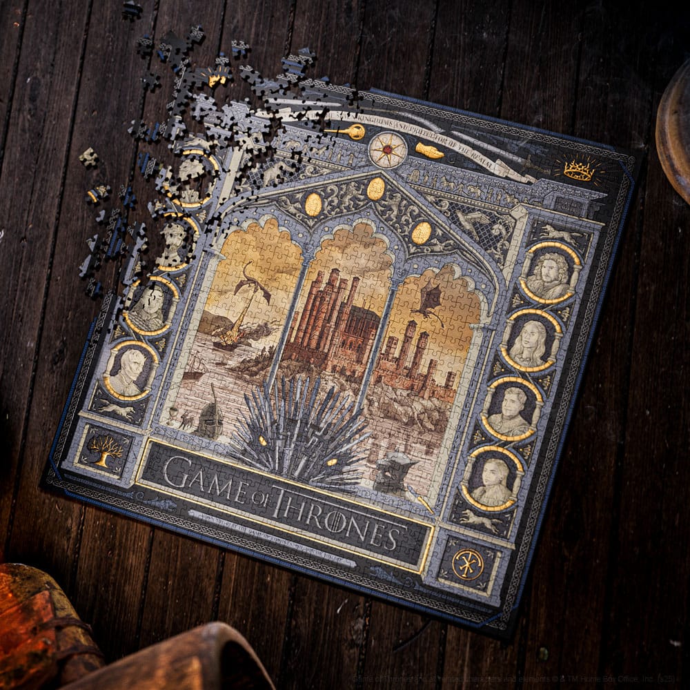 Game of Thrones multi-dimensional puzzle (1000 pieces)  0850049111850