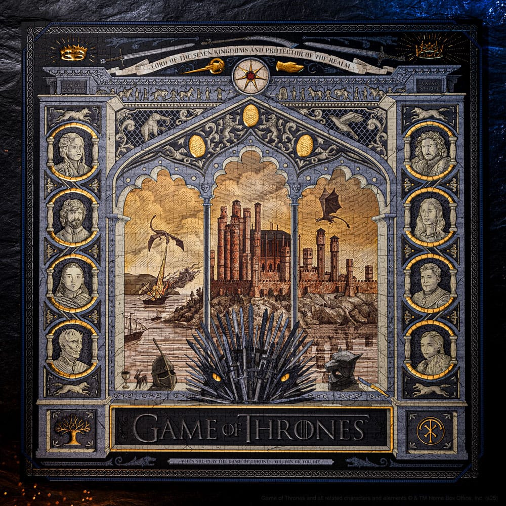 Game of Thrones multi-dimensional puzzle (1000 pieces)  0850049111850