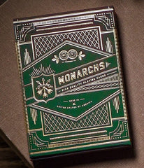 Theory 11 Playing Cards Monarch Green 0702921431788