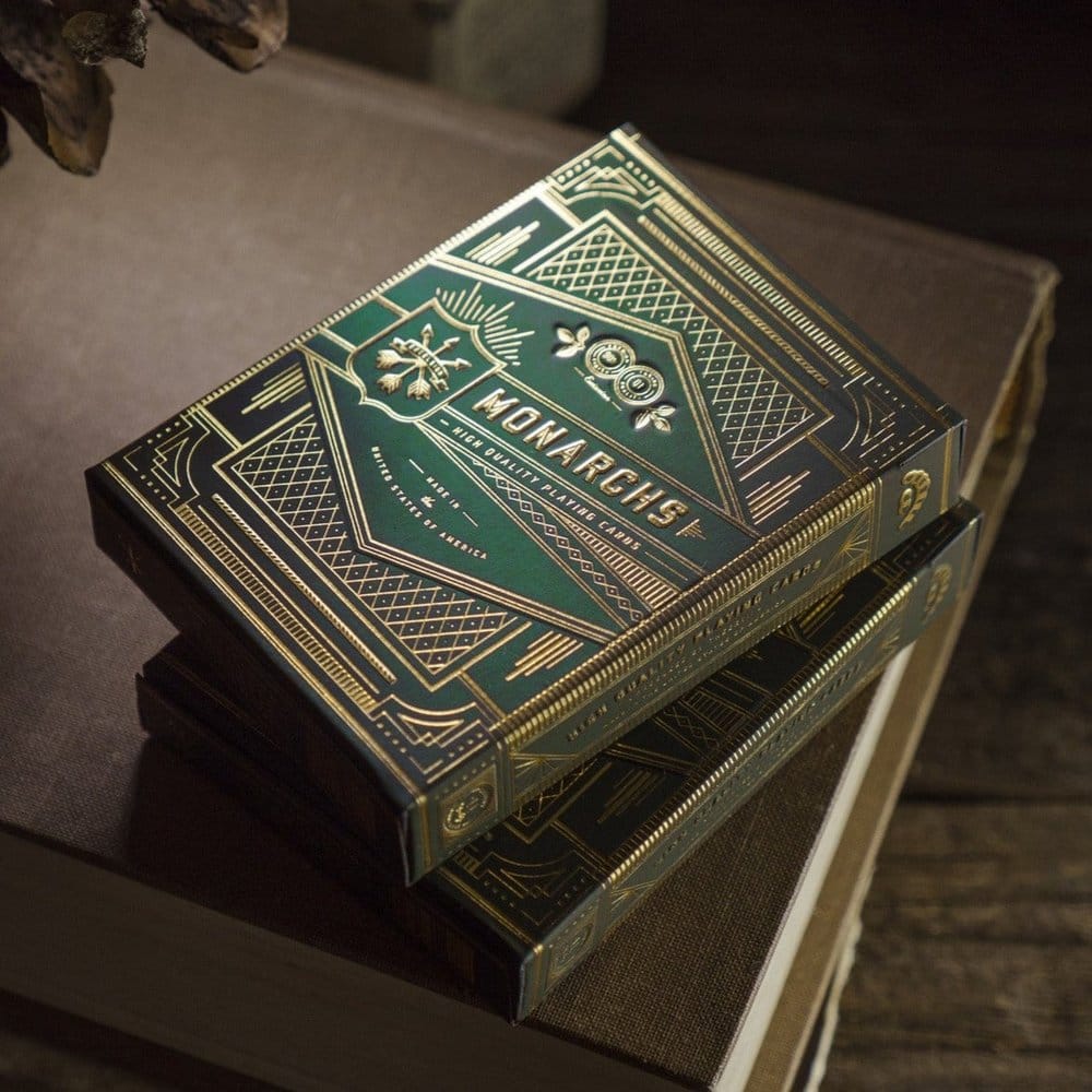 Theory 11 Playing Cards Monarch Green 0702921431788