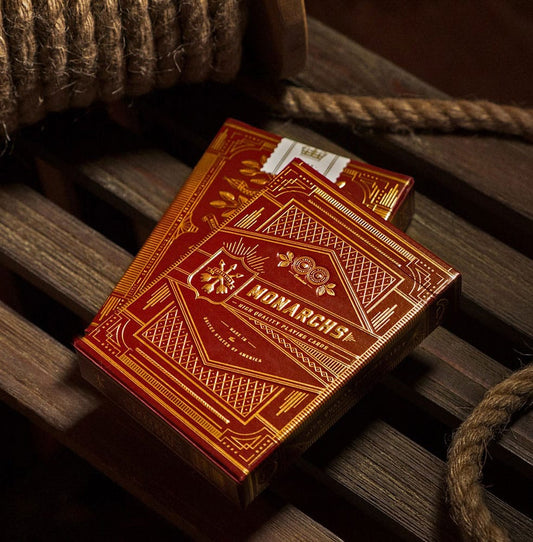 Monarchs Playing Cards Red 0702921431795