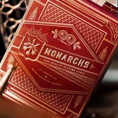Monarchs Playing Cards Red 0850016557308