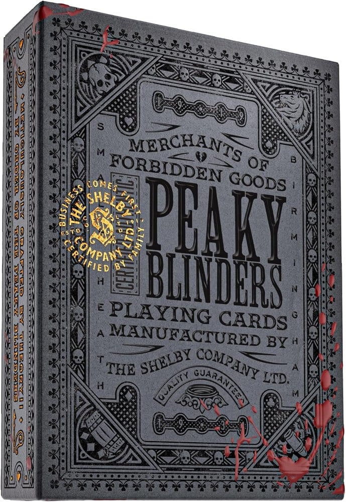 Peaky Blinders Playing Cards Forged In Smoke and Blood 0850080856031