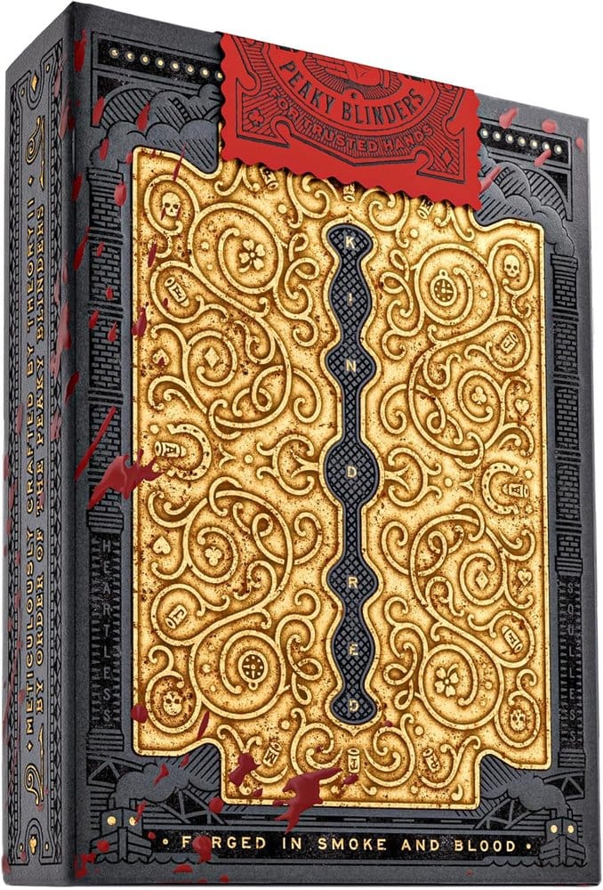 Peaky Blinders Playing Cards Forged In Smoke and Blood 0850080856031