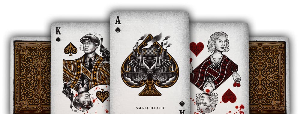 Peaky Blinders Playing Cards Forged In Smoke and Blood 0850080856031